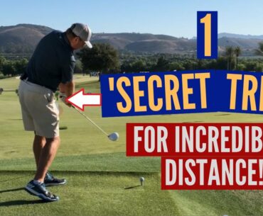 1 'Secret' Trick for Incredible Distance and Accuracy in Your Golf Swing!