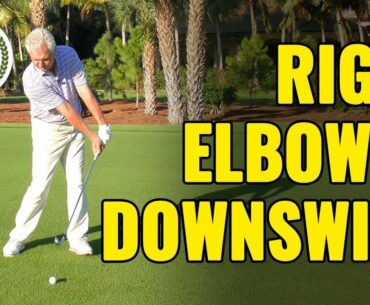 Right Elbow In Golf Downswing Drills (PERFECT POSITION!)