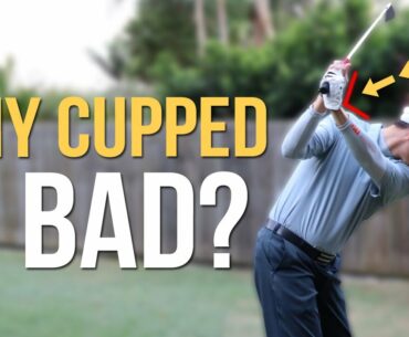 Cupped Left Wrist At Top Of Backswing