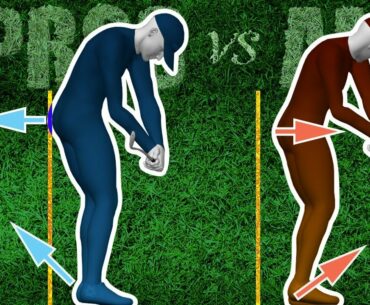 Golf Swing Early Extension: Pros vs Ams