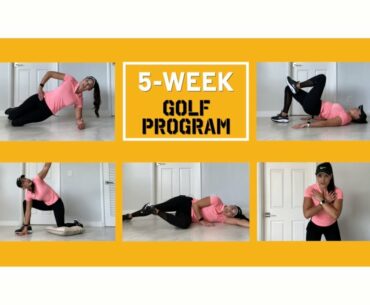 Home Fitness with "Fit Golfer Girl" Carolina Romero: Week 3 Workout Routine