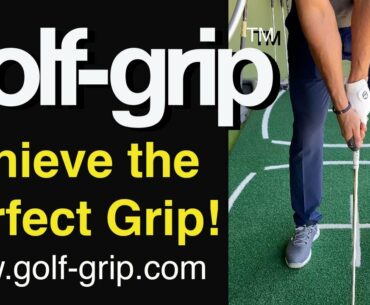 Golf-Grip™ Training Aid. The best tool to achieve a perfect golf grip.