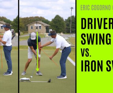 GOLF: Driver Swing Vs. Iron Swing (Differences)