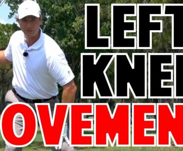 Golf Swing | Left Knee Movement is Key