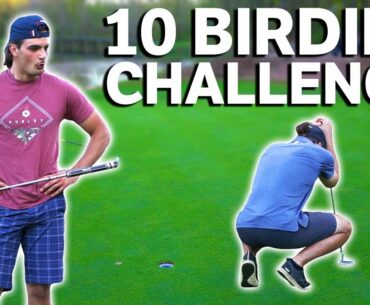 10 Birdies challenge | Matt Vs. Micah