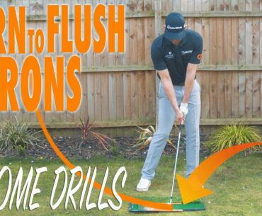 AT HOME GOLF DRILLS - FLUSH YOUR IRONS