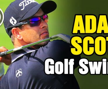 ADAM SCOTT - PGA GOLF SWING SLOW MOTION ANALYSIS