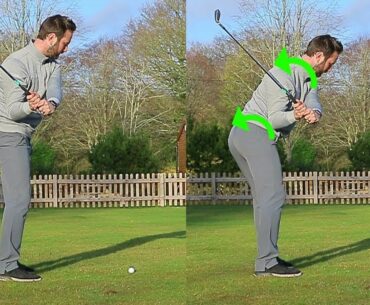 HOW TO STOP AN EARLY HIP EXTENSION IN THE GOLF SWING