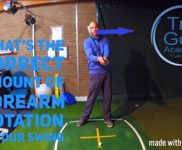 FOREARM ROTATION IN YOUR GOLF SWING