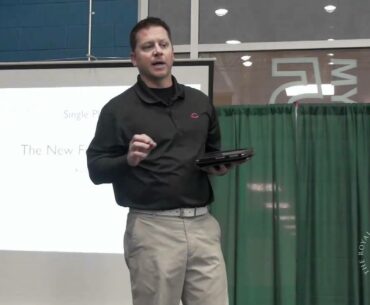 Moe Norman Single Plane Golf Swing Presentation, Canada Golf Show