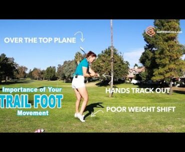 Iron Swing: Slot, Weight Shift, Power & Accuracy | Golf with Aimee