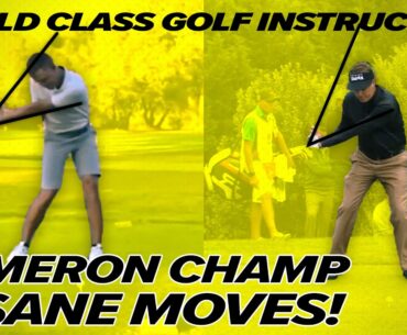 Cameron Champ Swing - PGA Champions - Ben Hogan, Phil Michelson, Tiger Woods - Craig Hanson Golf