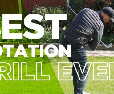 BEST ROTATION DRILL FOR THE GOLF SWING
