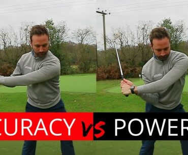 FIND YOUR PERFECT GOLF SWING POWER VS ACCURACY TIPS