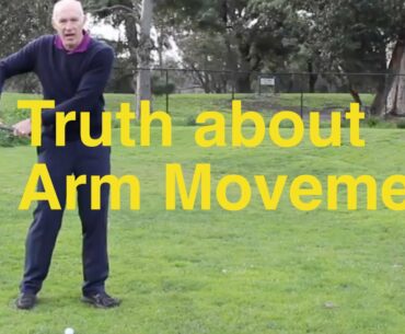 Truth about Arm Movement in the Golf Swing