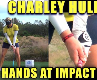 CHARLEY HULL HANDS THRU IMPACT SLOW MOTION DRIVER GOLF SWING 1080 HD