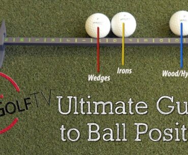 The Ultimate Guide to Ball Position