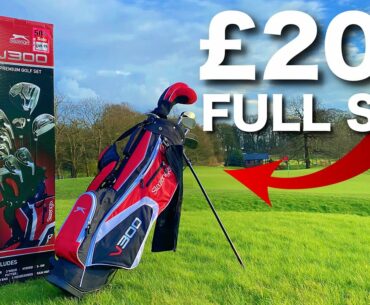 CHEAP PACKAGE SET CHALLENGE | £200 GOLF CLUBS