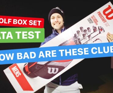 HOW BAD ARE THESE GOLF CLUBS THE GOLF BOX SET TEST