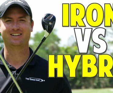 Hybrid Swing vs Iron Swing