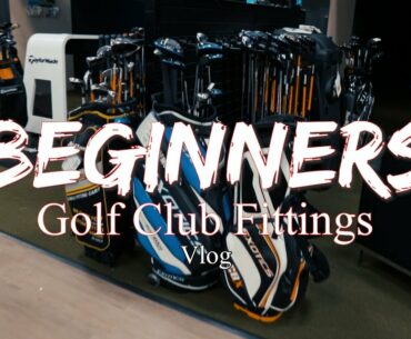 Beginners Golf Clubs Fitting Vlog.