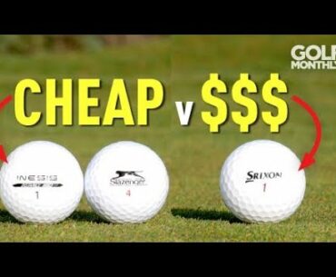 Cheap v Expensive Golf Balls Test!! Golf Monthly