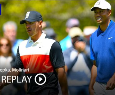 Full replay: Tiger Woods, Brooks Koepka, Francesco Molinari in first round at 2019 PGA Championship