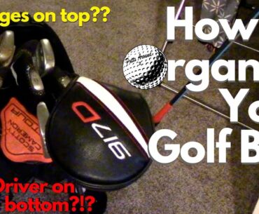 How to Organize Your Golf Bag