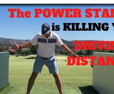 How the Power Stance is Killing Your Driving Distance