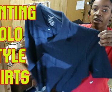 Printing Polo Shirts With HTV