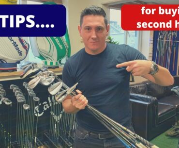 BUYERS GUIDE TO SECOND HAND GOLF CLUBS