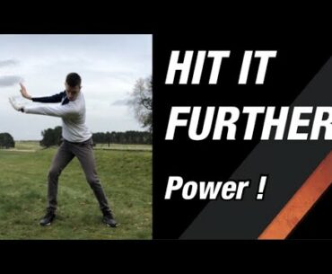 How to create POWER in the golf swing (no equipment needed)