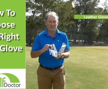 Golf Glove Fitting - How To Choose The Right Golf Glove