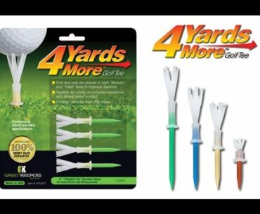 Gain 4 More Yards with these Golf Tees