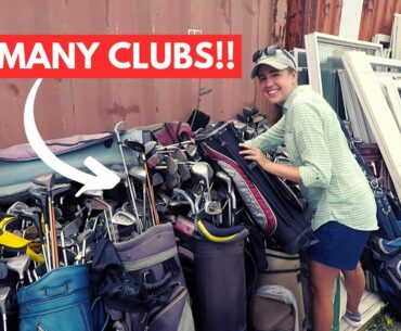 GOODWILL COULDN'T PUT GOLF CLUBS OUT FAST ENOUGH!! (Epic Finds!!!)