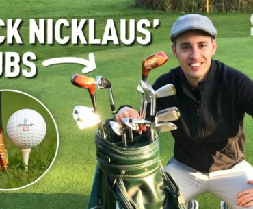 I USED JACK NICKLAUS' GOLF CLUBS! (and they were amazing!) Golf Monthly