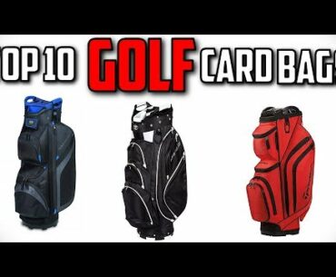 10 Best Golf Cart Bags In 2019