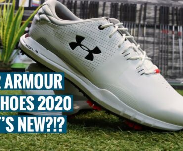 WHAT'S NEW WITH THE UNDER ARMOUR 2020 GOLF SHOES?!