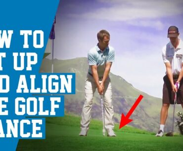 How to Set Up and Align the Golf Stance