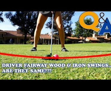 Difference between Driver, Fairway Woods & Irons | Golf with Aimee