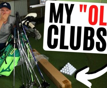 I BOUGHT MY OLD GOLF CLUBS BACK... AND THEY'RE AMAZING!