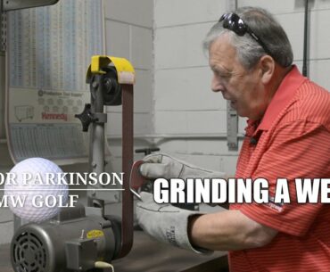 Grinding a Sand Wedge | Golf Lessons & Custom Golf Clubs