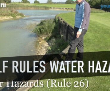 Golf Rules Water Hazard Drop