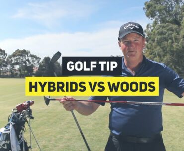 Hybrids vs Woods || Golf Tip