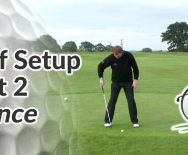 Golf Stance - How to Position your Feet at Address