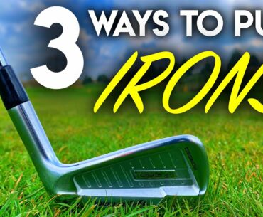 3 Ways To Pure Golf Irons!