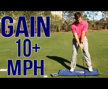 Add 10+ MPH To Your Golf Swing | Real Data Provided