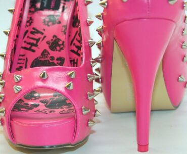 OMG Shoes- Abbey Dawn WTH Spiked Heels Review!!