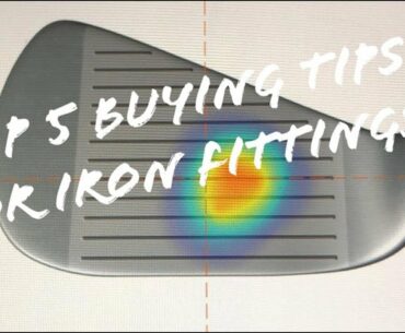 TOP 5 GOLF IRON BUYING TIPS