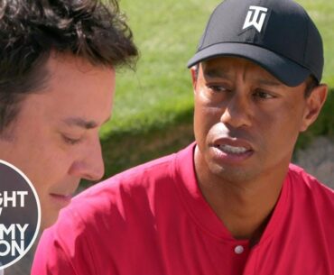 Jimmy Fallon and Tiger Woods Go Golfing